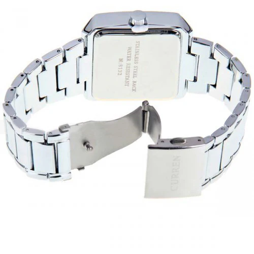 Curren Men's Stainless Watch with Stainless Steel Band (Black 4cm Dial) - CUR007 - Image 5