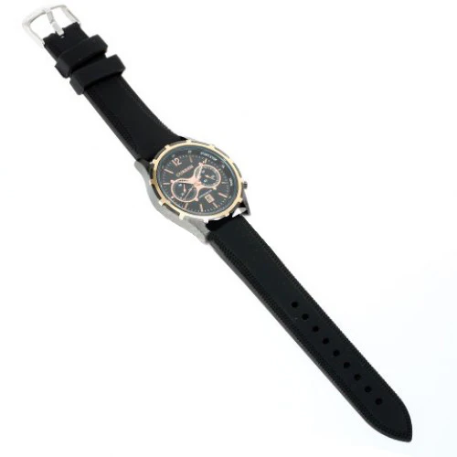 Curren Quartz Men's Watch with Dual Chronograph (Black 4.2cm Dial) - CUR100 - Image 4