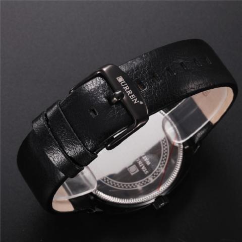 Curren Analog Date Classic Watch (Dial 4.2cm) - CUR125 - Image 3