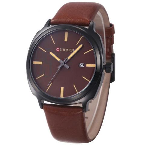 Curren Analog Date Classic Watch (Dial 4.2cm) - CUR125 - Image 4