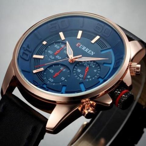 Curren Blue Dial Choronograph Watch (Blue Dial 4.4cm) - CUR 138 - Image 4