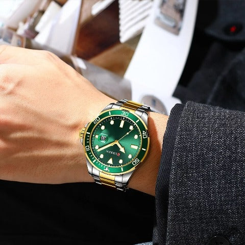 Curren Classic Design Men's Watch (Dial - 4.7cm) - CUR214 - Image 2