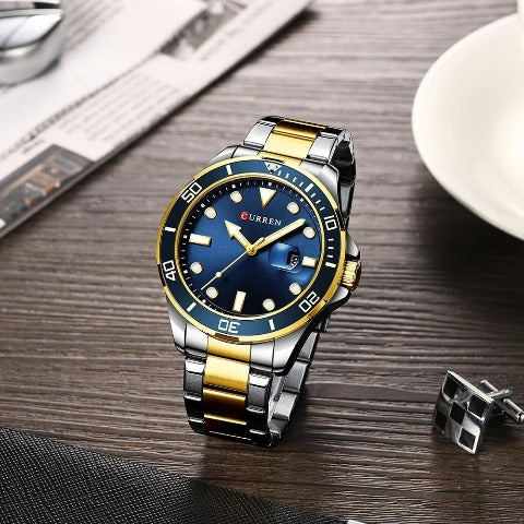 Curren Classic Design Men's Watch (Dial - 4.7cm) - CUR214 - Image 4