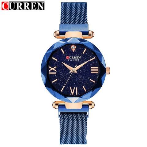 Curren Diamond Cut Women's Watch (Dial 2.8cm) - CUR175 - Image 7