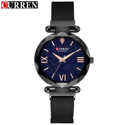 Curren Diamond Cut Women's Watch (Dial 2.8cm) - CUR175 - Image 8