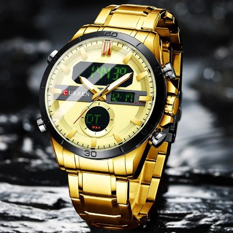 Curren Men's Digital Watch (Dial 4.8cm) - CUR211 - Image 2