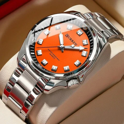Curren Multicolor Stainless Steel Watch (Dial - 4.7cm) - CUR226 - Image 3