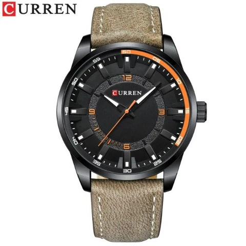 Curren Fashion Sports Leather Watch (Dial 4.7cm) - CUR213 - Image 6