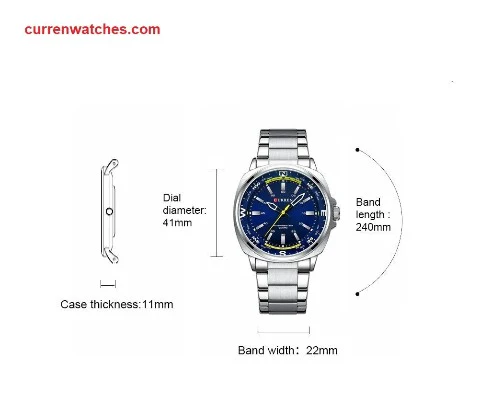 Curren NEWS Business Watch (Dial - 4.1cm) - CUR223 - Image 4