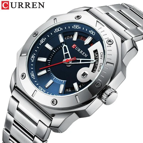 Curren Full Day Display Men's Watch (Dial 4.3cm) - CUR207 - Image 2
