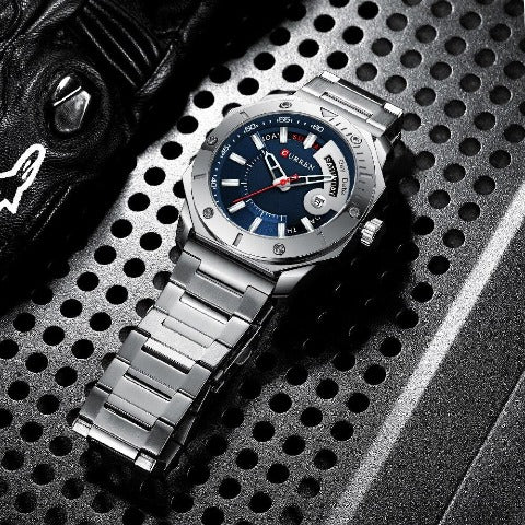 Curren Full Day Display Men's Watch (Dial 4.3cm) - CUR207 - Image 4