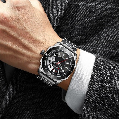 Curren Full Day Display Men's Watch (Dial 4.3cm) - CUR207 - Image 5