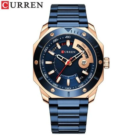 Curren Full Day Display Men's Watch (Dial 4.3cm) - CUR207 - Image 6