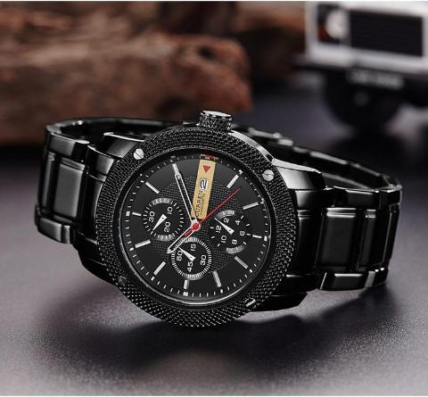 Curren Luxury Quartz Men's Watch (Dial 4.4cm) - CUR 151 - Image 7