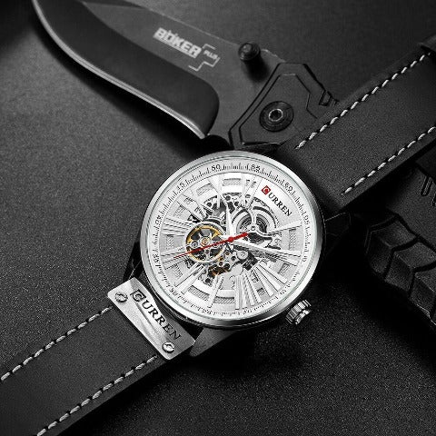 Curren Mechanical Self-Wind Watch (Dial - 4.7cm) - CUR199 - Image 2
