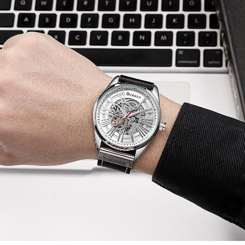Curren Mechanical Self-Wind Watch (Dial - 4.7cm) - CUR199 - Image 3