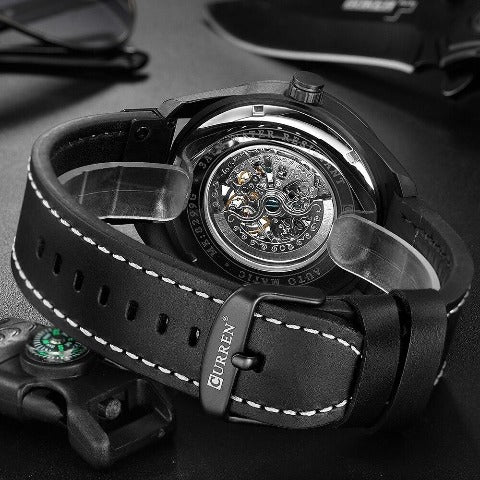 Curren Mechanical Self-Wind Watch (Dial - 4.7cm) - CUR199 - Image 4