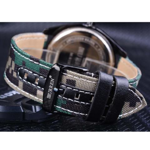 Curren Military Luminous Pointer (Green 4.5cm Dial) - CUR124 - Image 2