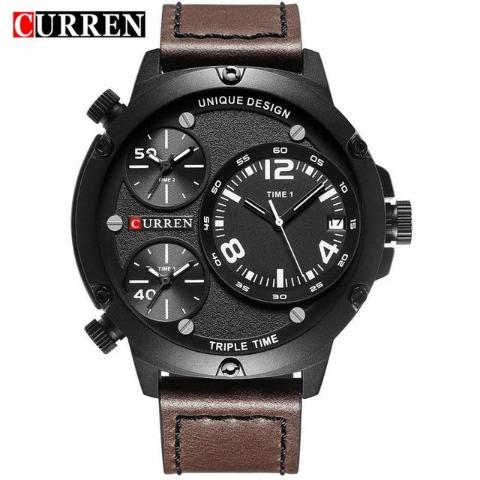 Curren Triple Time Zone Watch (Dial 5.2cm) - CUR171 - Image 7