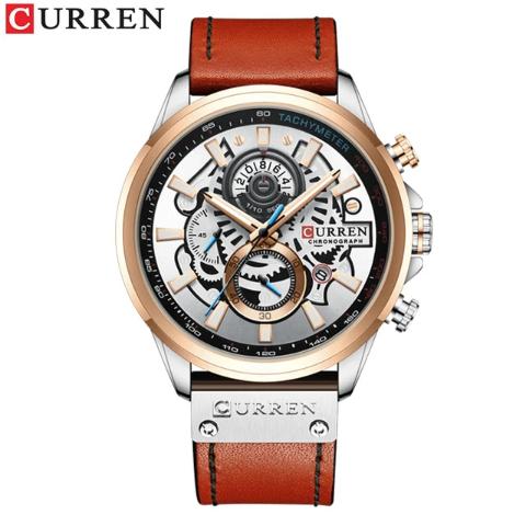 Curren Men's New Creative Chronograph Watch (Dial 4.8cm) - CUR196 - Image 7
