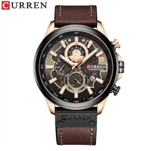 Curren Men's New Creative Chronograph Watch (Dial 4.8cm) - CUR196 - Image 8