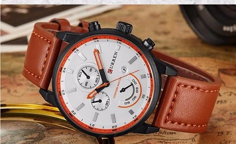 Curren New Men's Fashion Watch (Dial 4.3cm) - CUR 178 - Image 4