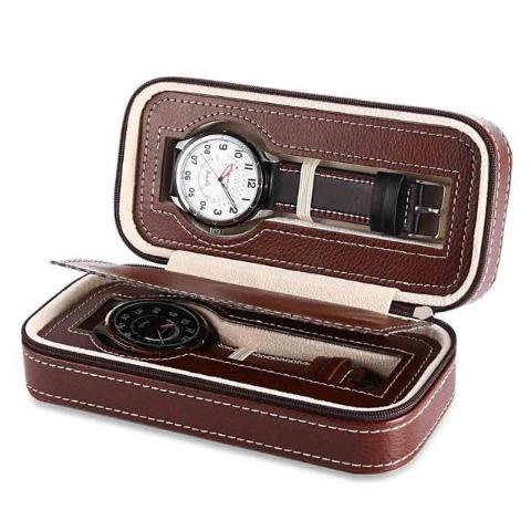 Curren PU Leather 2 Grids Watch Box - CUR WB1003 - Image 5