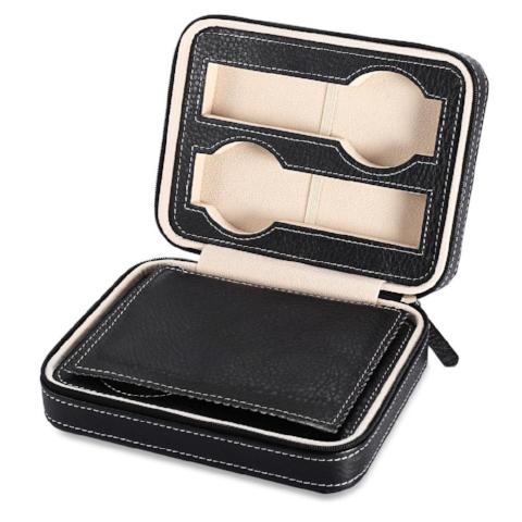 Curren PU Leather 4 Grids Watch Box - CUR WB1001 - Image 2