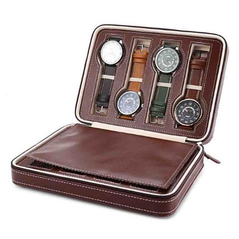 Curren PU Leather 8 Grids Watch Box - CUR WB1002 - Image 5