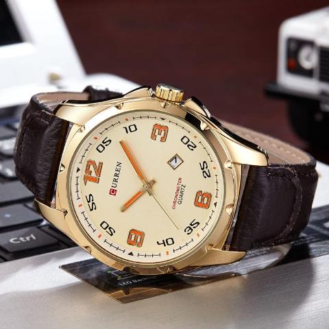 Curren Quartz Unisex New Fashion Watch (Dial 4.5cm) - CUR133 - Image 3