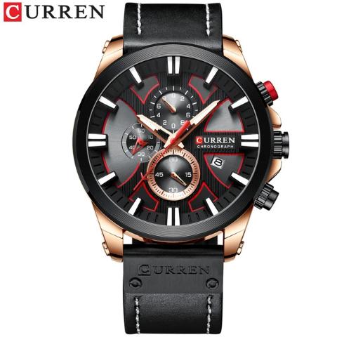 Curren Sports Chronograph Quartz Watch (Dial 4.9cm) - CUR197 - Image 5