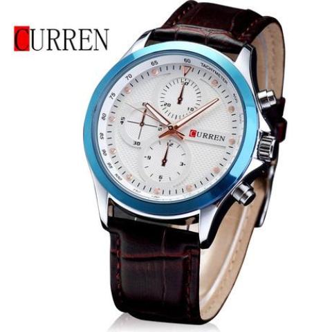 Curren Unisex Quartz Watch (Dial 4.2cm) - CUR 140 - Image 6
