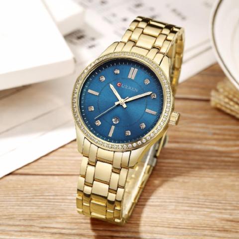 Curren Women's Auto Date Stainless Steel ( Dial 3.75cm) - CUR 142 - Image 4