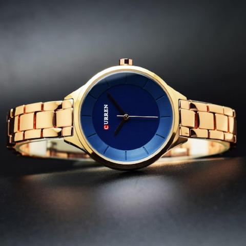 Curren Women's Luxury Watch (Dial 3.4cm) - CUR 161 - Image 3