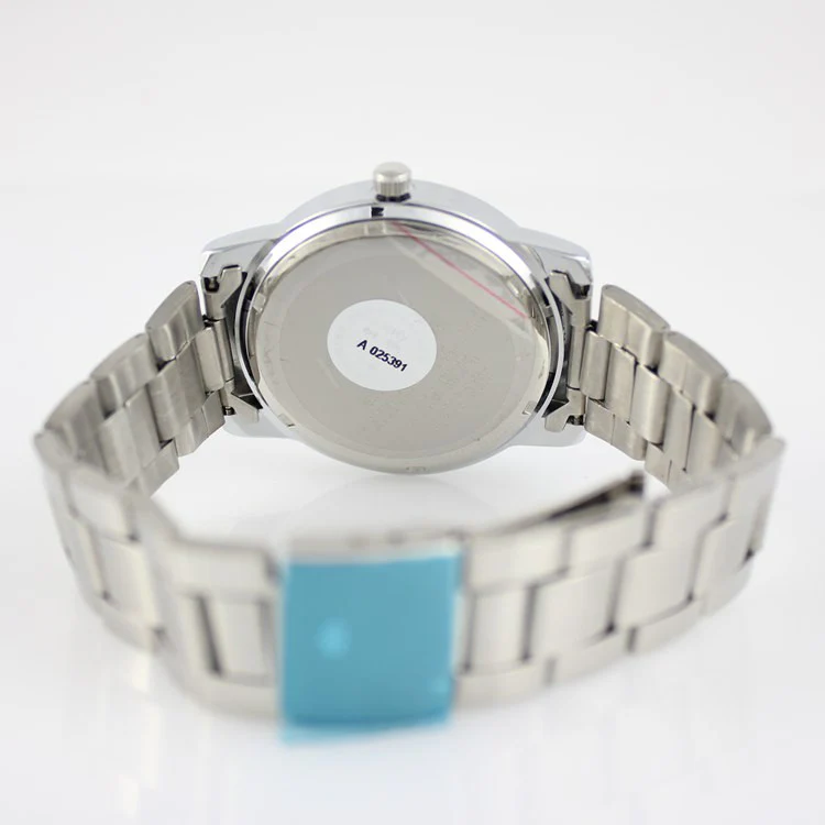 Nary Women's White Dial Stainless Steel Dress Watch-A6003W - Image 6