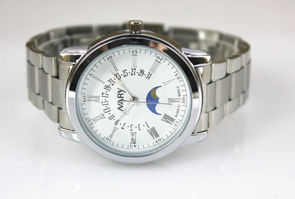 Nary Women's White Dial Stainless Steel Dress Watch-W6003-2W - Image 3