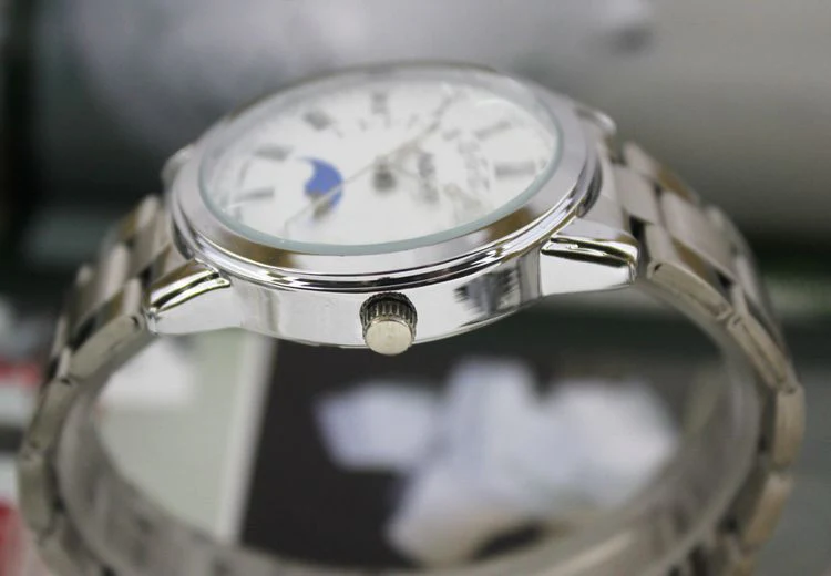 Nary Women's White Dial Stainless Steel Dress Watch-W6003-2W - Image 4